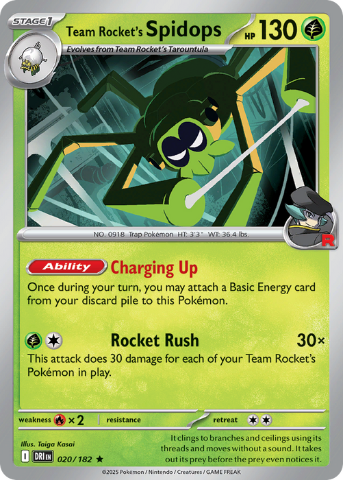 Team Rocket's Spidops - 20/182