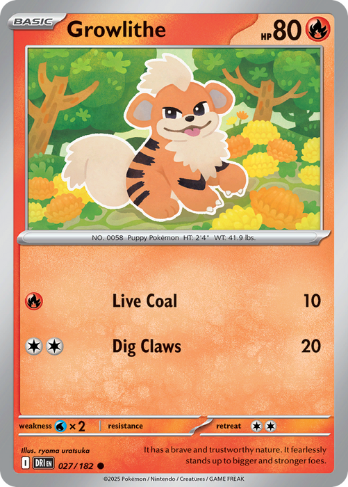 Growlithe - 27/182