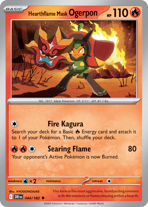 Hearthflame Mask Ogerpon - 44/182