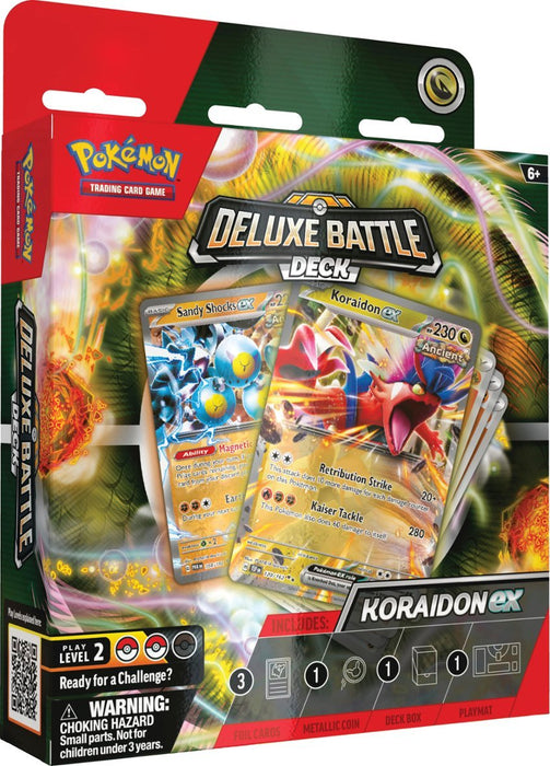 Pokemon TCG: Pokemon Miraidon ex / Koraidon ex Deluxe Battle Deck