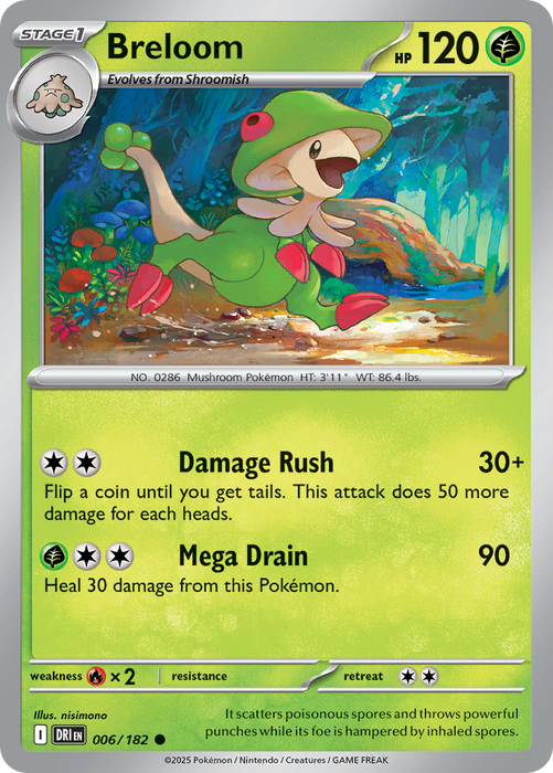 Breloom - 6/182