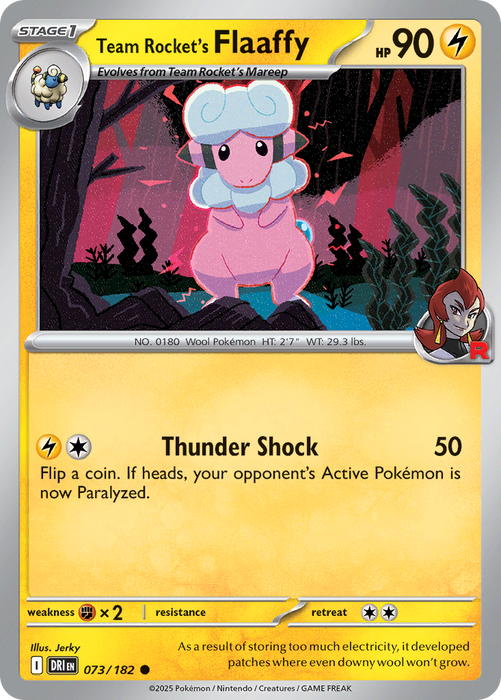 Team Rocket's Flaaffy - 73/182