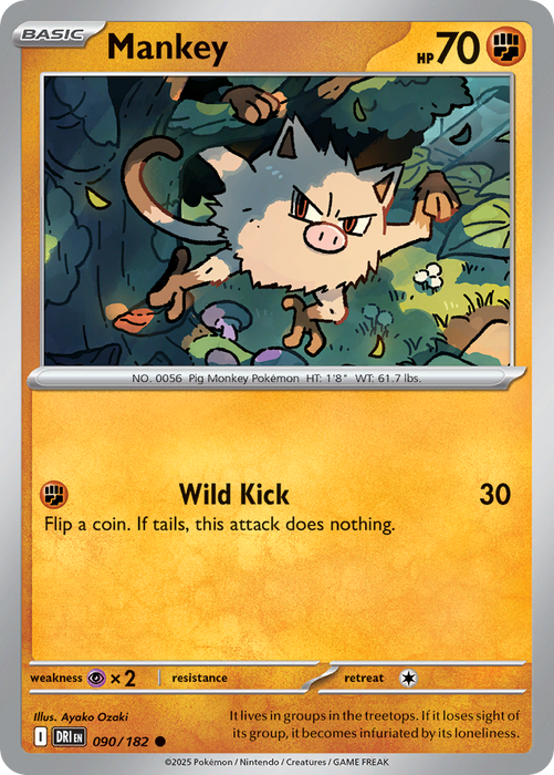 Mankey - 90/182