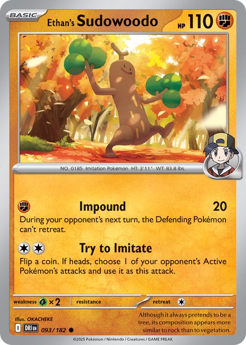 Ethan's Sudowoodo - 93/182