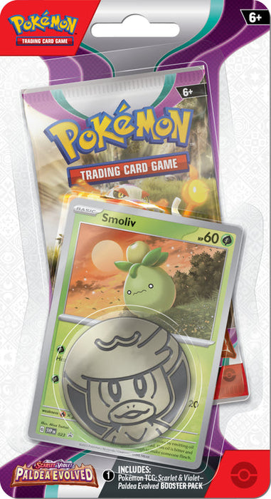 Pokemon TCG: Scarlet & Violet - Paldea Evolved - Checklane Blister
