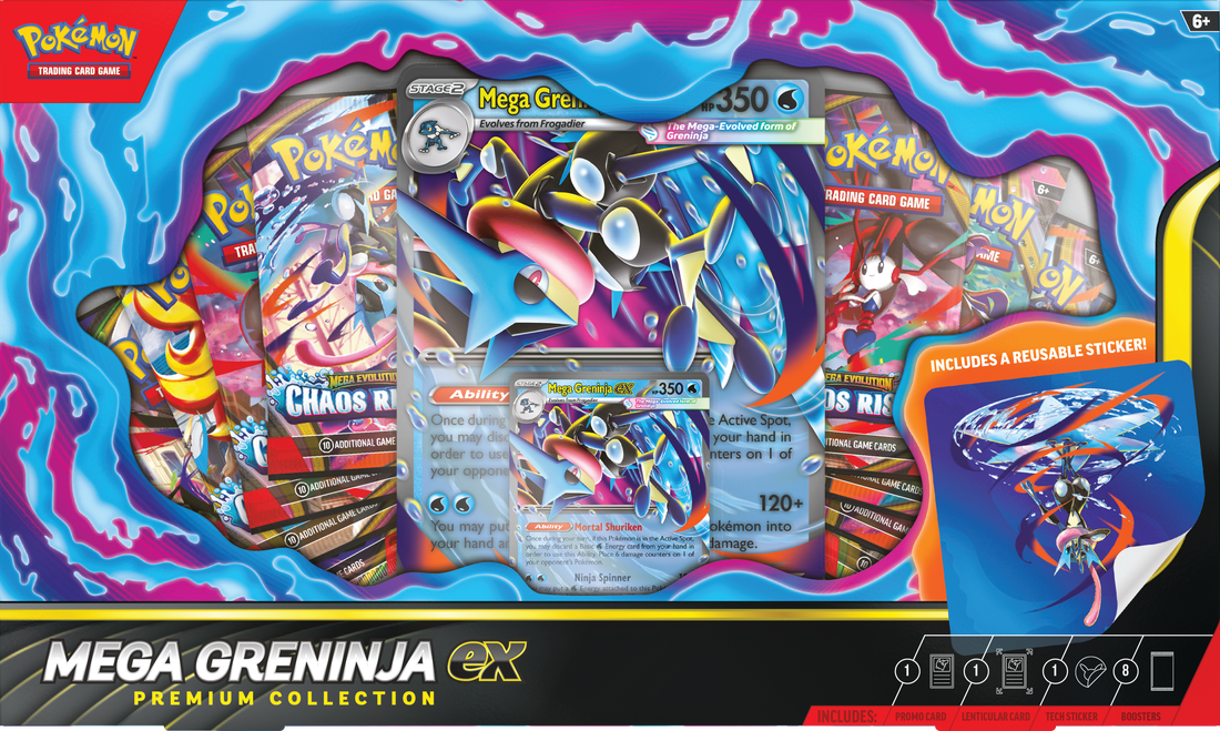 Pokemon TCG: Pokemon Mega Greninja ex Premium Collection
