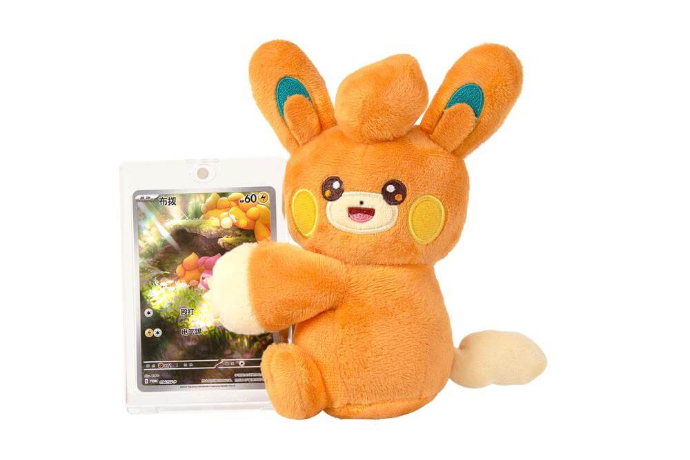Pokemon (CN): Nuzzle Cheeks Plushie Card Display Blind Box