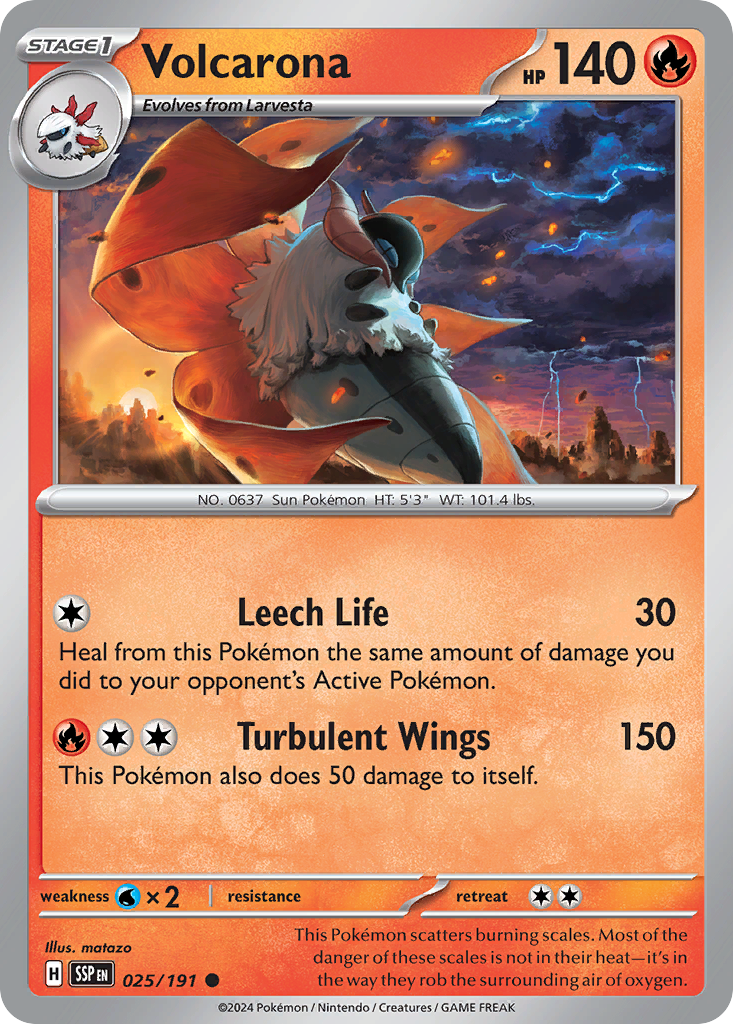 Volcarona - 25/191