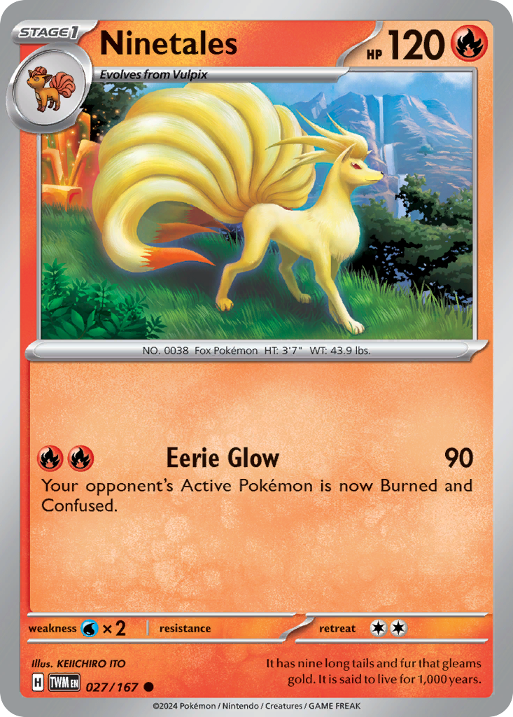 Ninetales - 27/167 — Card Board Gaming