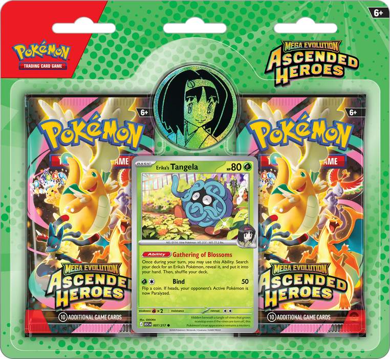 Pokemon TCG: Mega Evolution - Ascended Heroes 2-Pack Blister