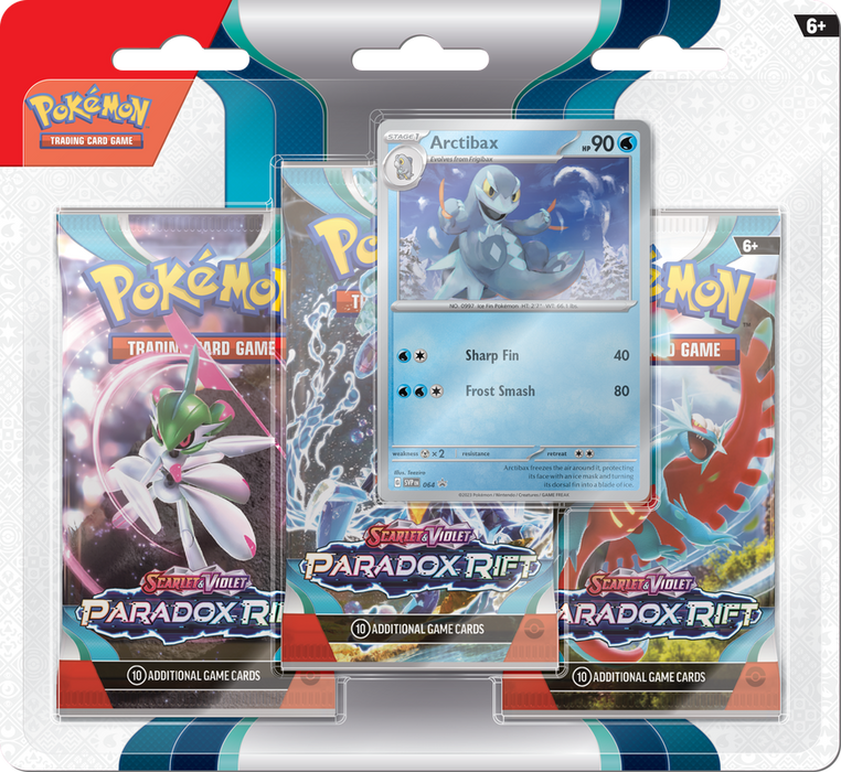 Pokemon TCG: Scarlet & Violet - Paradox Rift - 3-Pack Blister