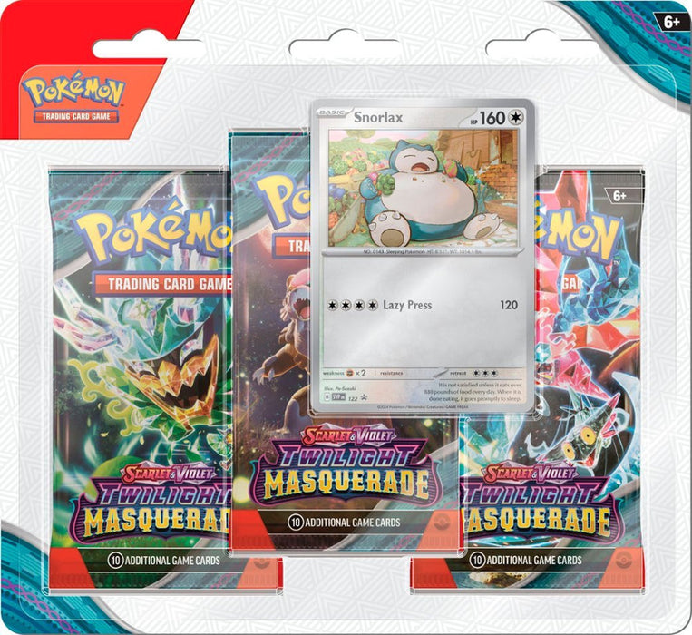 Pokemon TCG: Scarlet & Violet - Twilight Masquerade - 3-Pack Blister