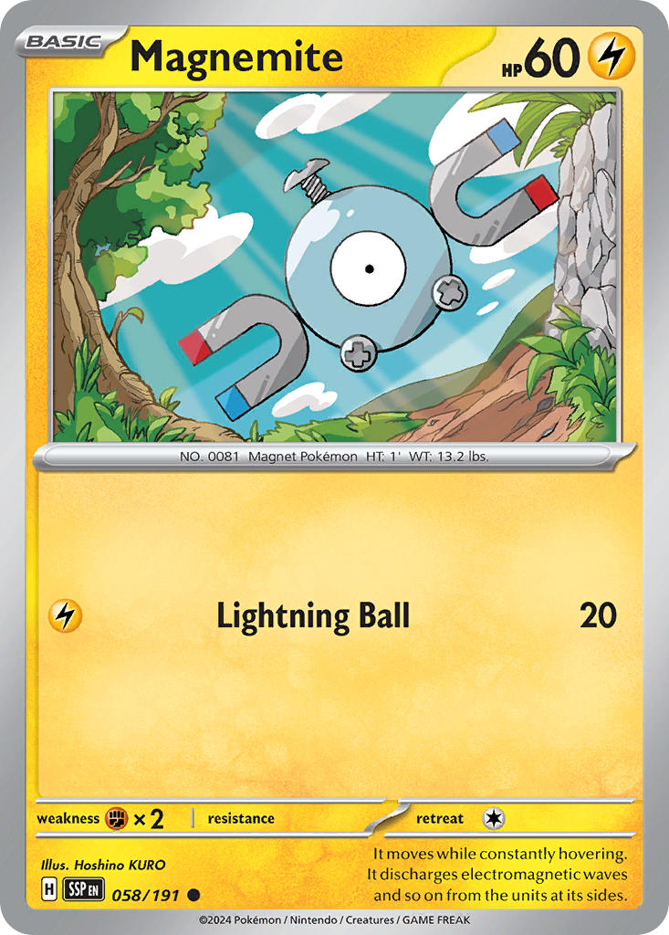 Magnemite - 58/191