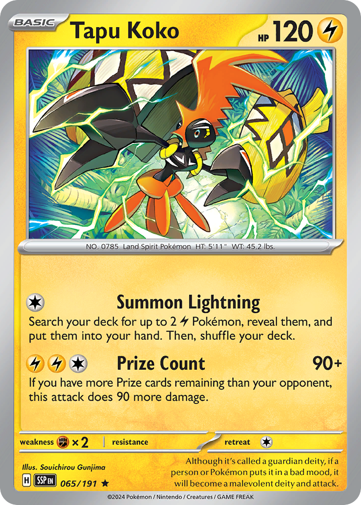 Tapu Koko - 65/191