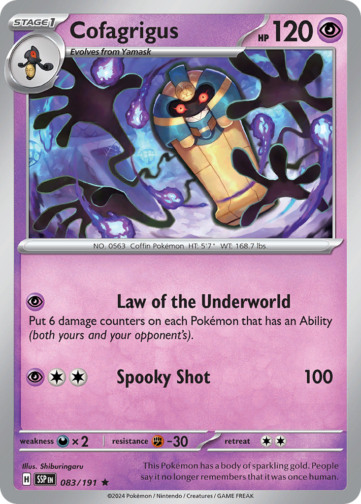 Cofagrigus - 83/191