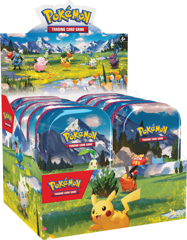 Pokemon TCG: Mega Evolution - Ascended Heroes Mini Tins Display