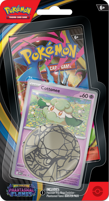 Pokemon TCG: Mega Evolutions - Phantasmal Flames - Checklane Blister