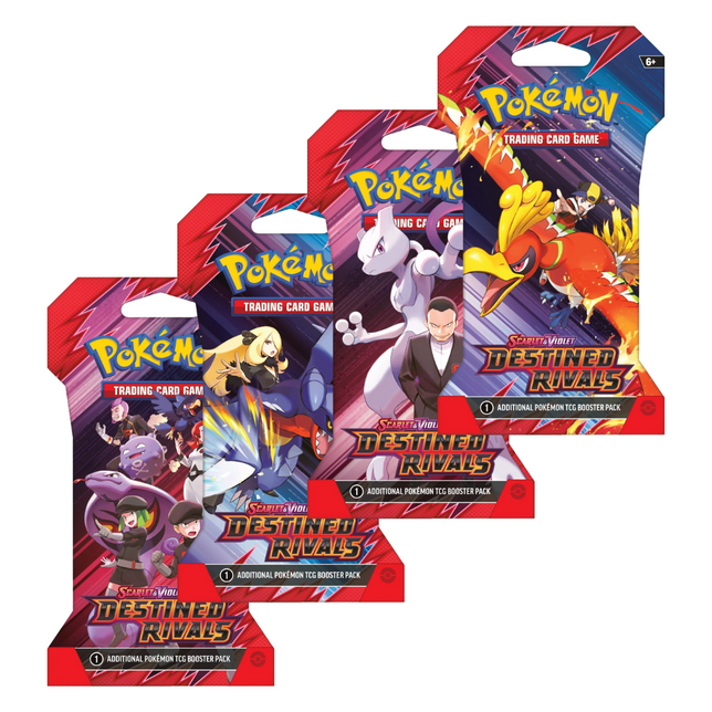 Pokemon TCG: Scarlet & Violet - Destined Rivals - Sleeved Boosters Card Board Gaming Pokemon TCG: Scarlet & Violet - Destined Rivals - Sleeved Boosters Card Board Gaming