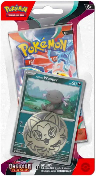 Pokemon TCG: Scarlet & Violet - Obsidian Flames - Checklane Blister