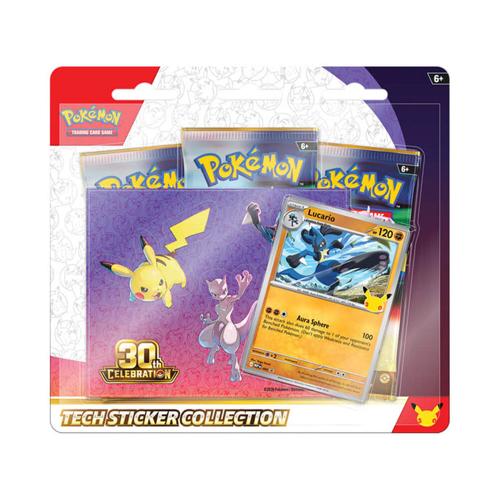 Pokemon TCG: 30th Celebration - Tech Sticker Collection
