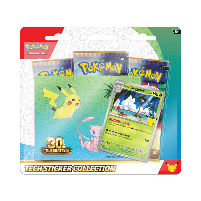 Pokemon TCG: 30th Celebration - Tech Sticker Collection