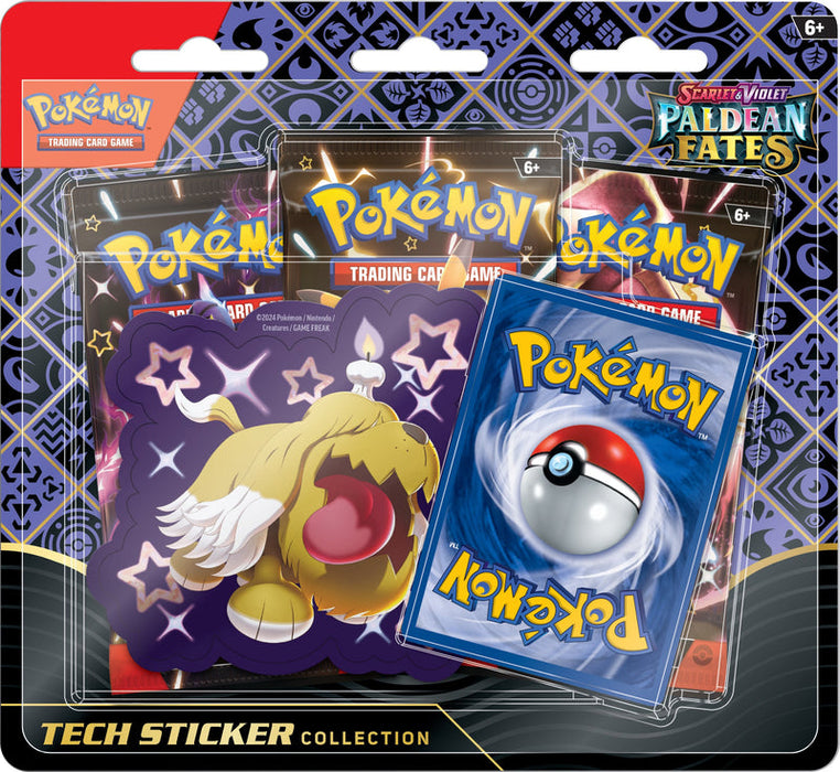 Pokemon TCG: Scarlet & Violet - Paldean Fates Tech Sticker Collection