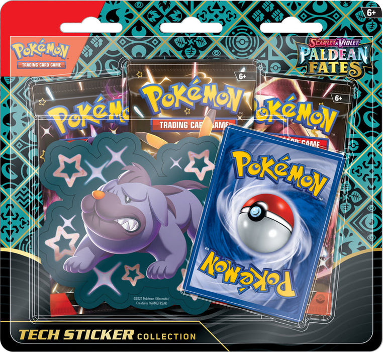 Pokemon TCG: Scarlet & Violet - Paldean Fates Tech Sticker Collection