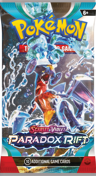 pokemon booster box loose wrap Paradox Rift Booster Pack — Card Board Gaming