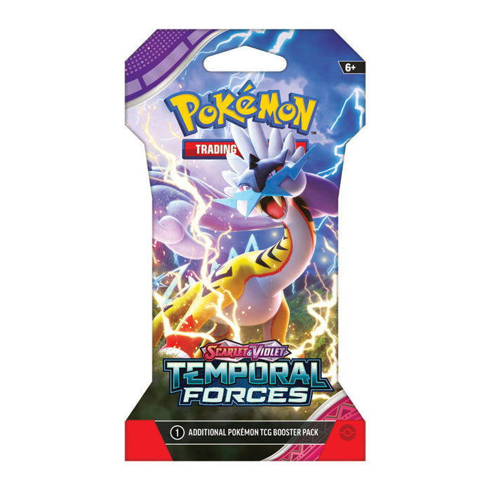 Pokemon TCG: Scarlet & Violet - Temporal Forces - Sleeved Boosters (set of 12)