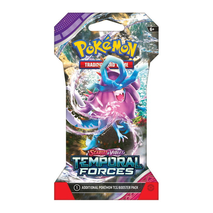 Pokemon TCG: Scarlet & Violet - Temporal Forces - Sleeved Boosters (set of 12)