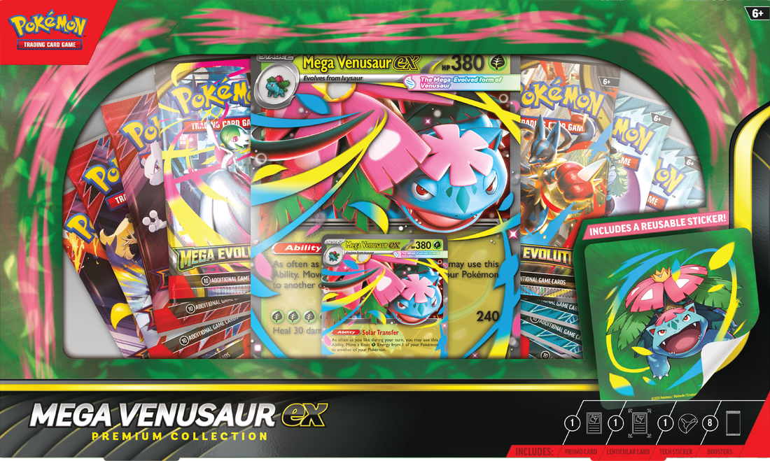 Pokemon TCG: Pokemon Mega Venusaur ex Premium Collection