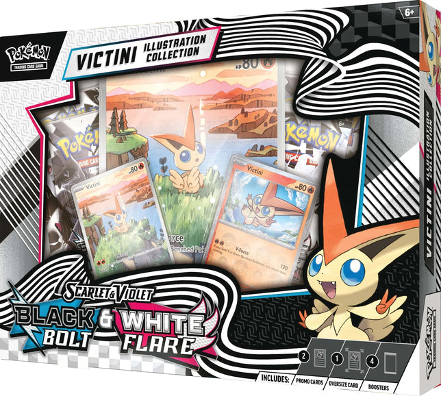 Pokemon TCG: Pokemon SV10.5 Unova Victini Illustration Collection Box