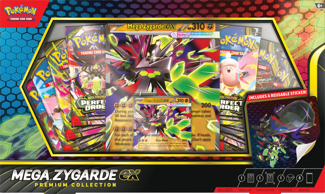 Pokemon TCG: Mega Evolution - Mega Zygarde ex Premium Collection