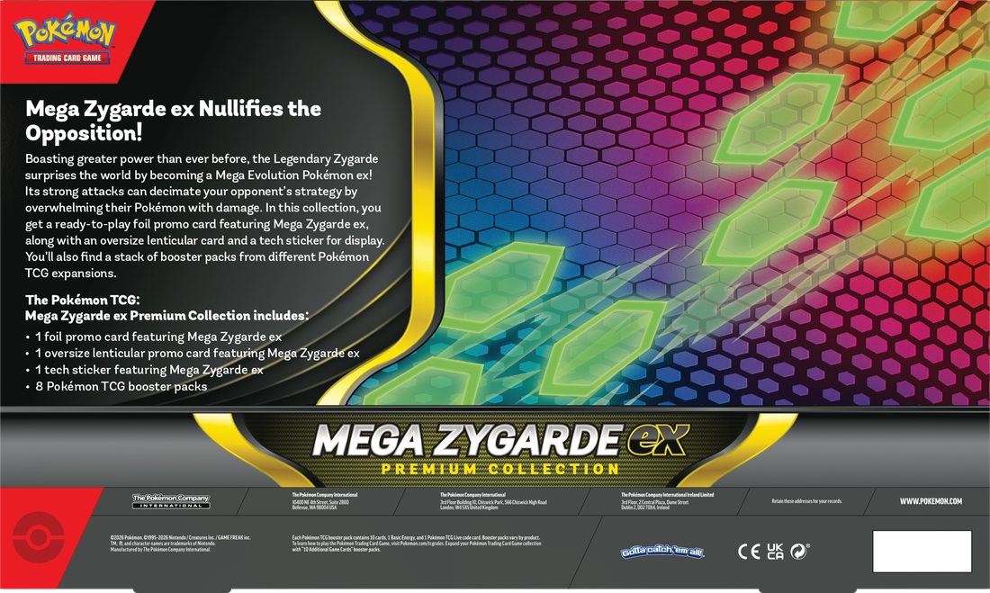 Pokemon TCG: Mega Evolution - Mega Zygarde ex Premium Collection