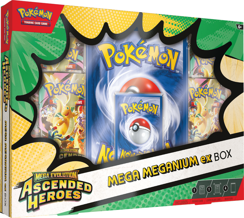 Pokemon TCG: Mega Evolution - Ascended Heroes Mega ex Box (Pre-Order Apr 24)
