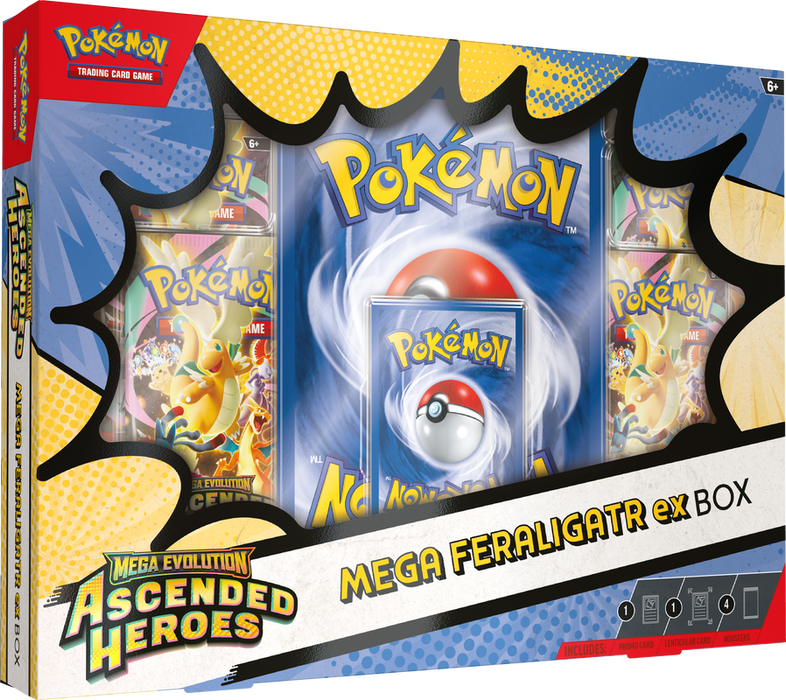 Pokemon TCG: Mega Evolution - Ascended Heroes Mega ex Box (Pre-Order Apr 24)
