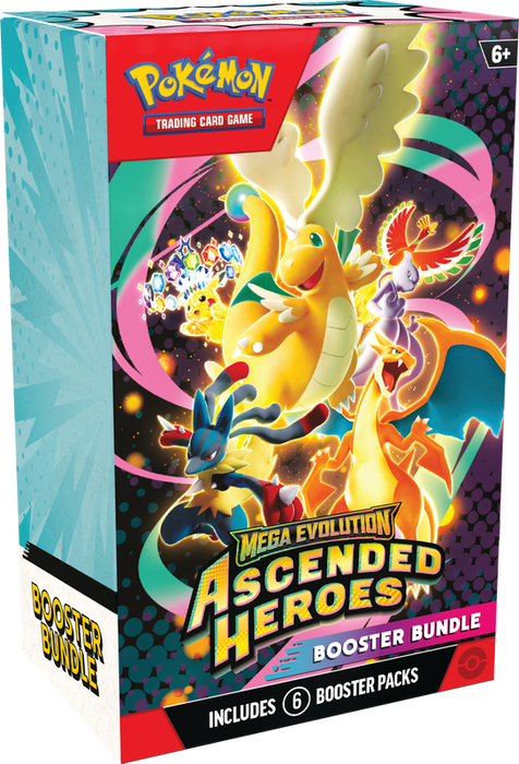 Pokemon TCG: Mega Evolution - Ascended Heroes Booster Bundle (Pre-Order Apr 24)
