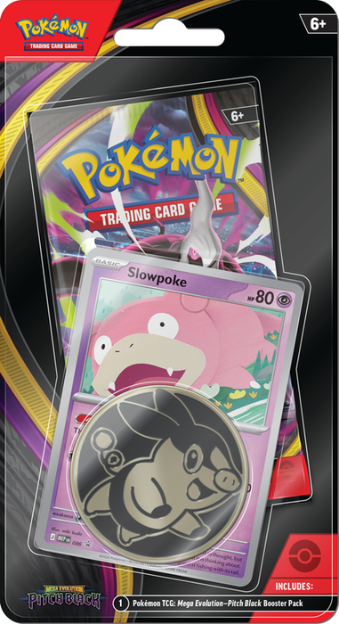 Pokemon TCG: Mega Evolution - Pitch Black - Checklane Blister (Pre-Order Jul 17)