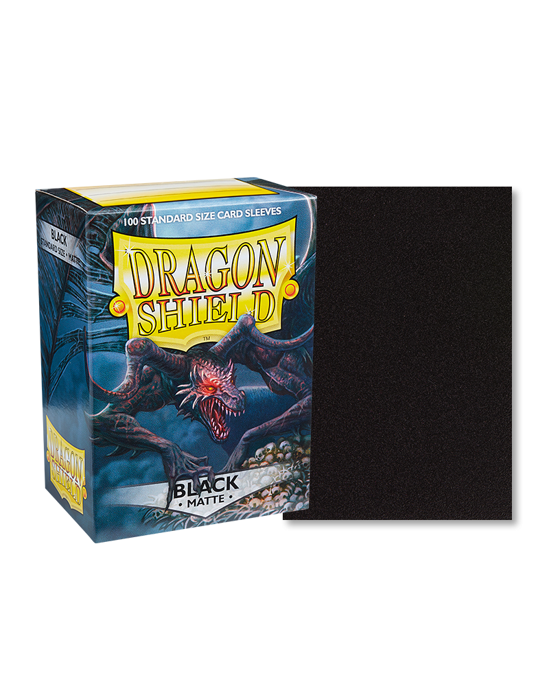 Dragon Shield - Matte Black - 100ct