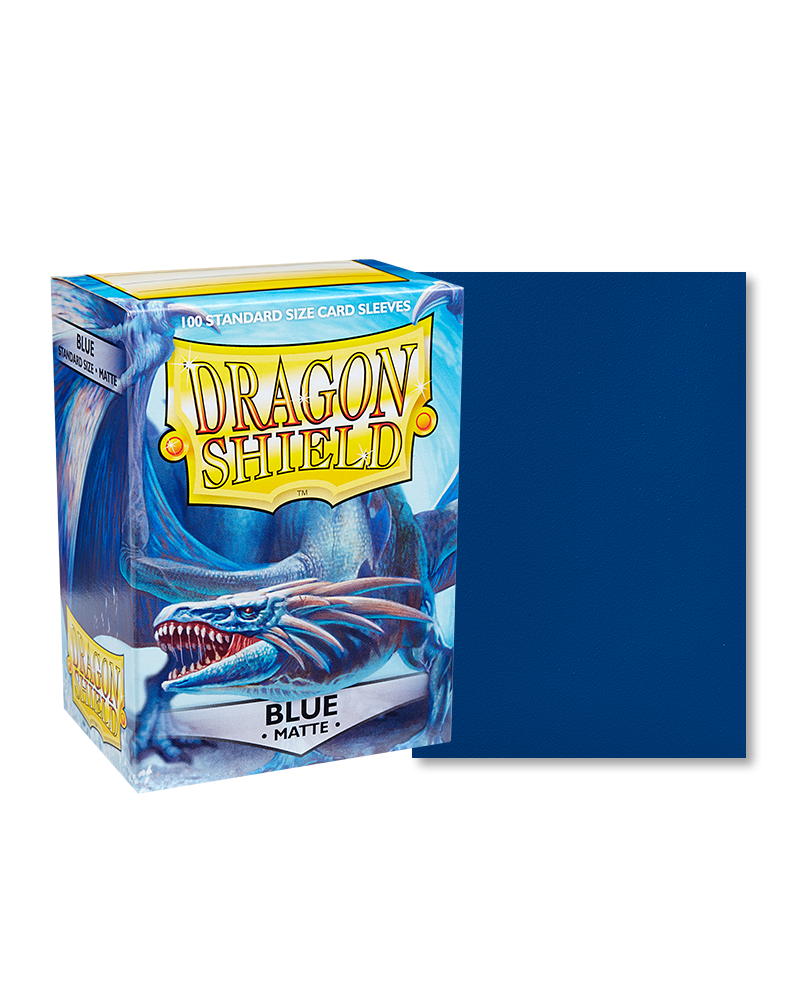 Dragon Shield - Matte Blue - 100ct