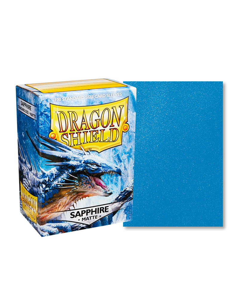 Dragon Shield - Matte Sapphire - 100ct