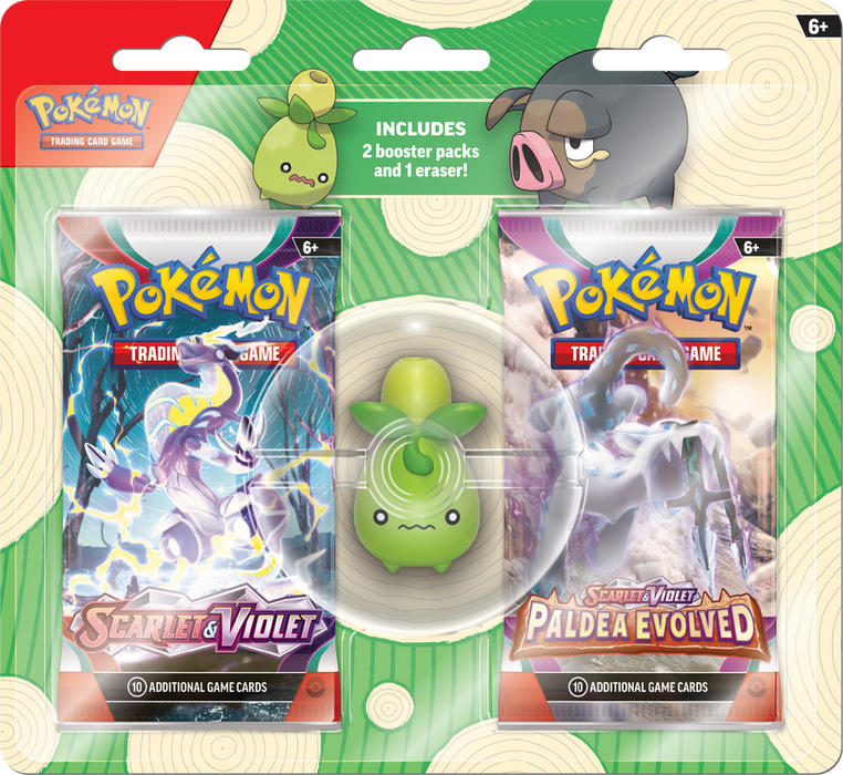 Pokemon TCG: Pokemon Back To School Eraser Blister 2023