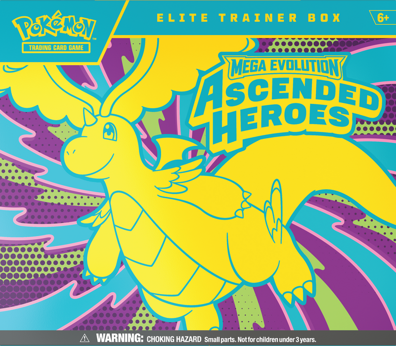 Pokemon TCG: Mega Evolution - Ascended Heroes Elite Trainer Box
