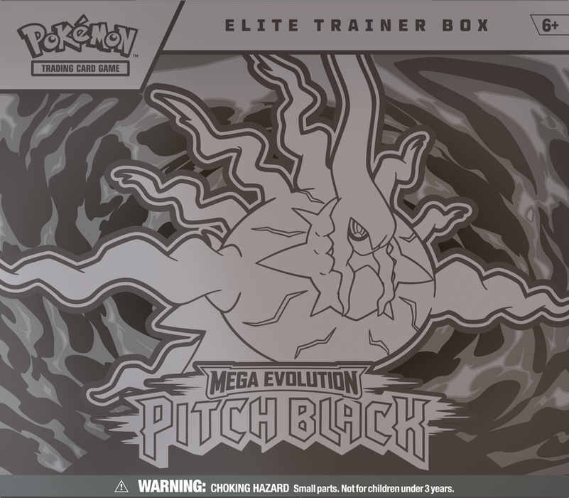 Pokemon TCG: Mega Evolution - Pitch Black - Elite Trainer Box (Pre-Order July 17)