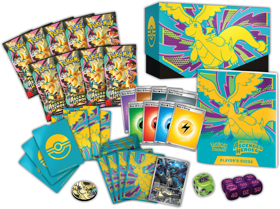 Pokemon TCG: Mega Evolution - Ascended Heroes Elite Trainer Box