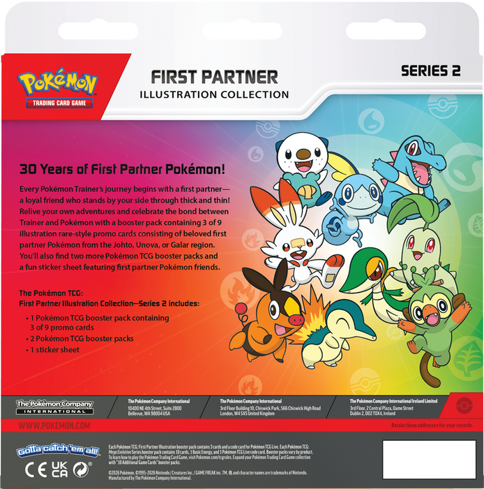 Pokemon TCG: First Partner Illustration Collection Series 2