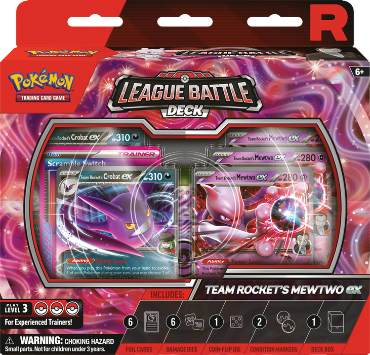 Pokemon Team Rocket's Mewtwo ex League Battle Deck (Pre-Order)
