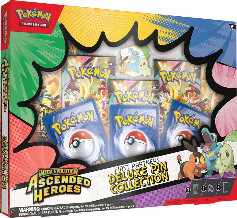 Pokemon TCG: Mega Evolution - Ascended Heroes Deluxe Pin Collection