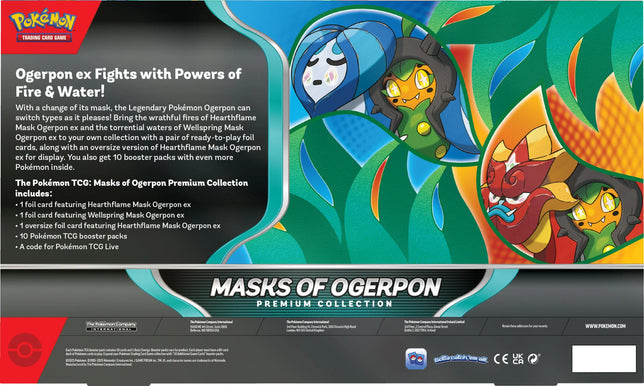 Pokemon TCG: Masks of Ogerpon Premium Collection Box (Pre-Order)