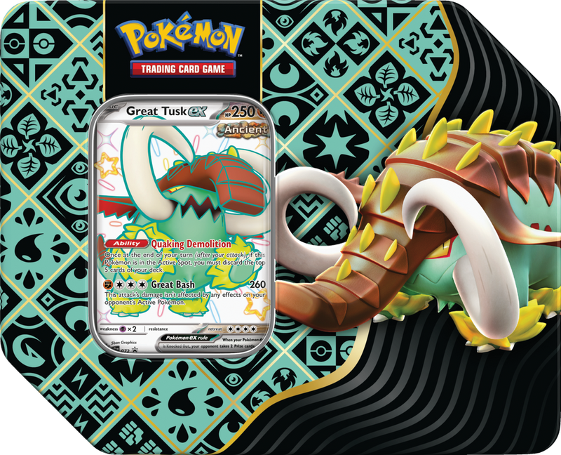 Pokemon TCG: Scarlet & Violet - Paldean Fates Tin
